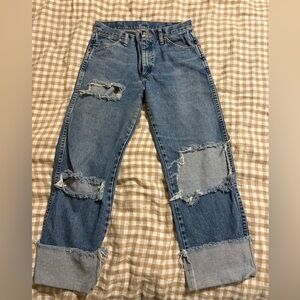 Wrangler Blue Boyfriend Jeans
